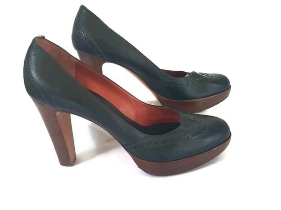 block heel designer shoes