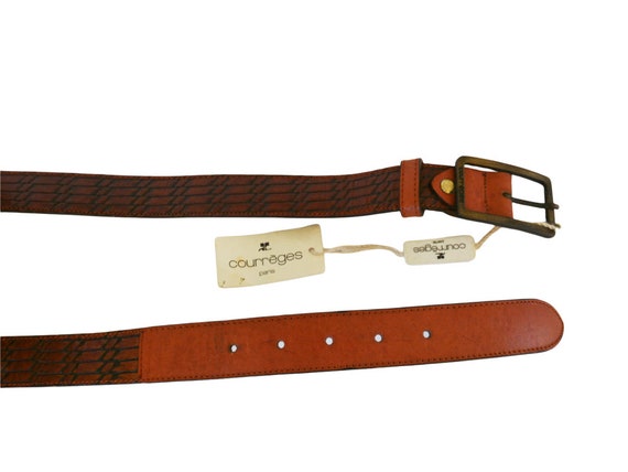 COURREGES PARIS deadstock vintage designer belt, … - image 6