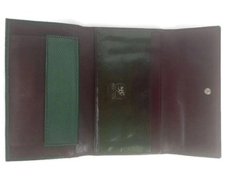 PIERO GUIDI portafoglio da donna vintage in pelle a busta vintage