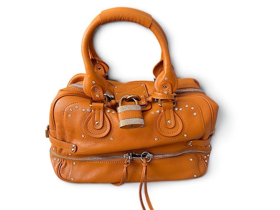 Chloé Limited Edition Paddington Bag – Crystal Padlock, Camel