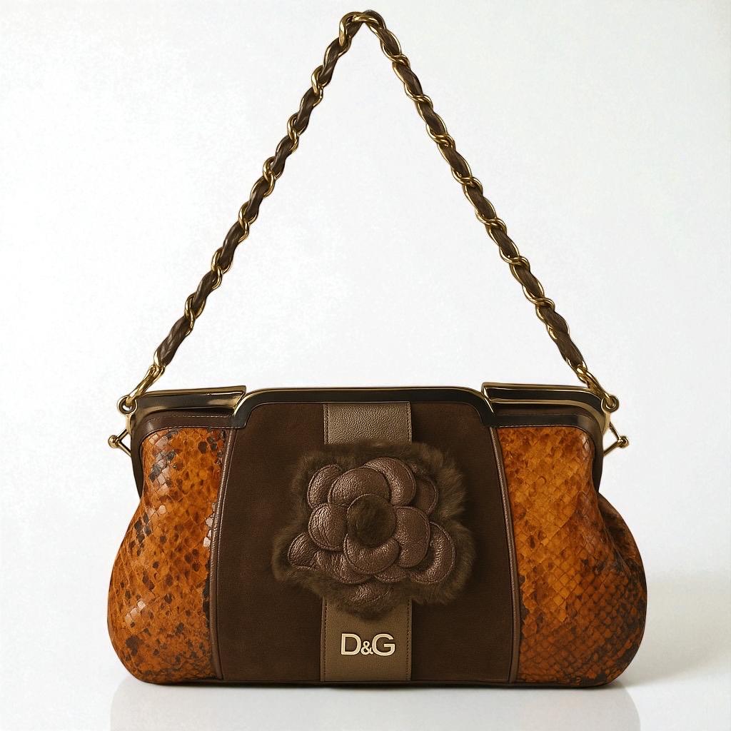 Dolce and Gabbana Vintage Shoulder Bag - Etsy