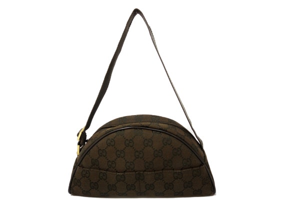 GUCCI Jacquard GG Logo Moon Vintage Clutch Ladies Mini Bag 