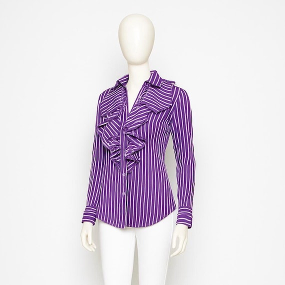 ralph lauren purple dress shirt Women's Purple Shirts & Blouses | Up to 30% Off