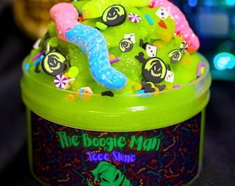 The Boogie Man Green Scented Icee Slime 6oz