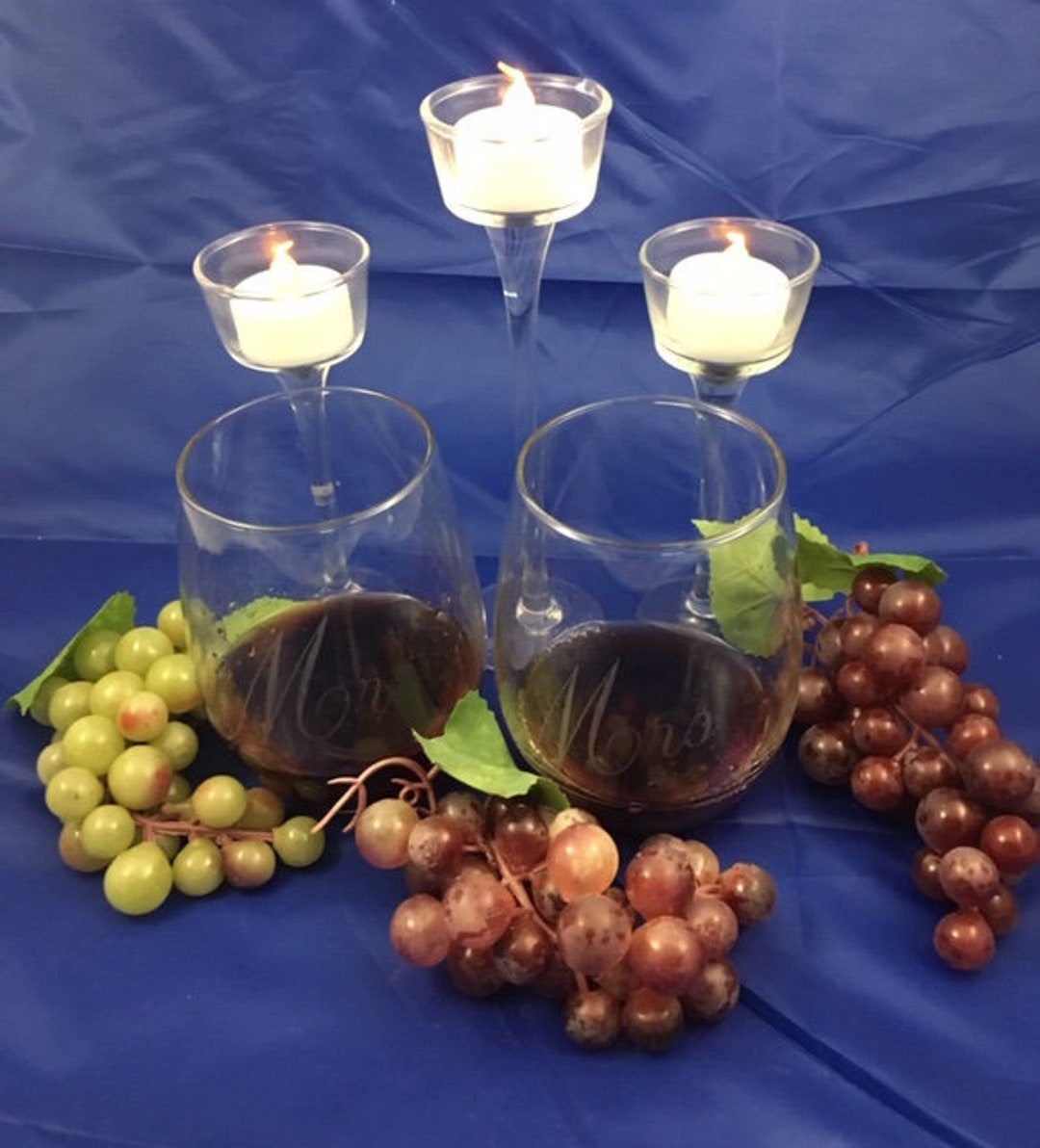 Personalized Wine Glassescustom Wedding Wine Glasses Mr&mrs Etsy