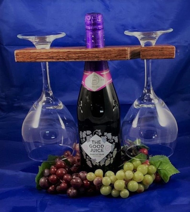 Wine Glass Holder Wine Caddy Wine Lover Gift Wine Butler Etsy