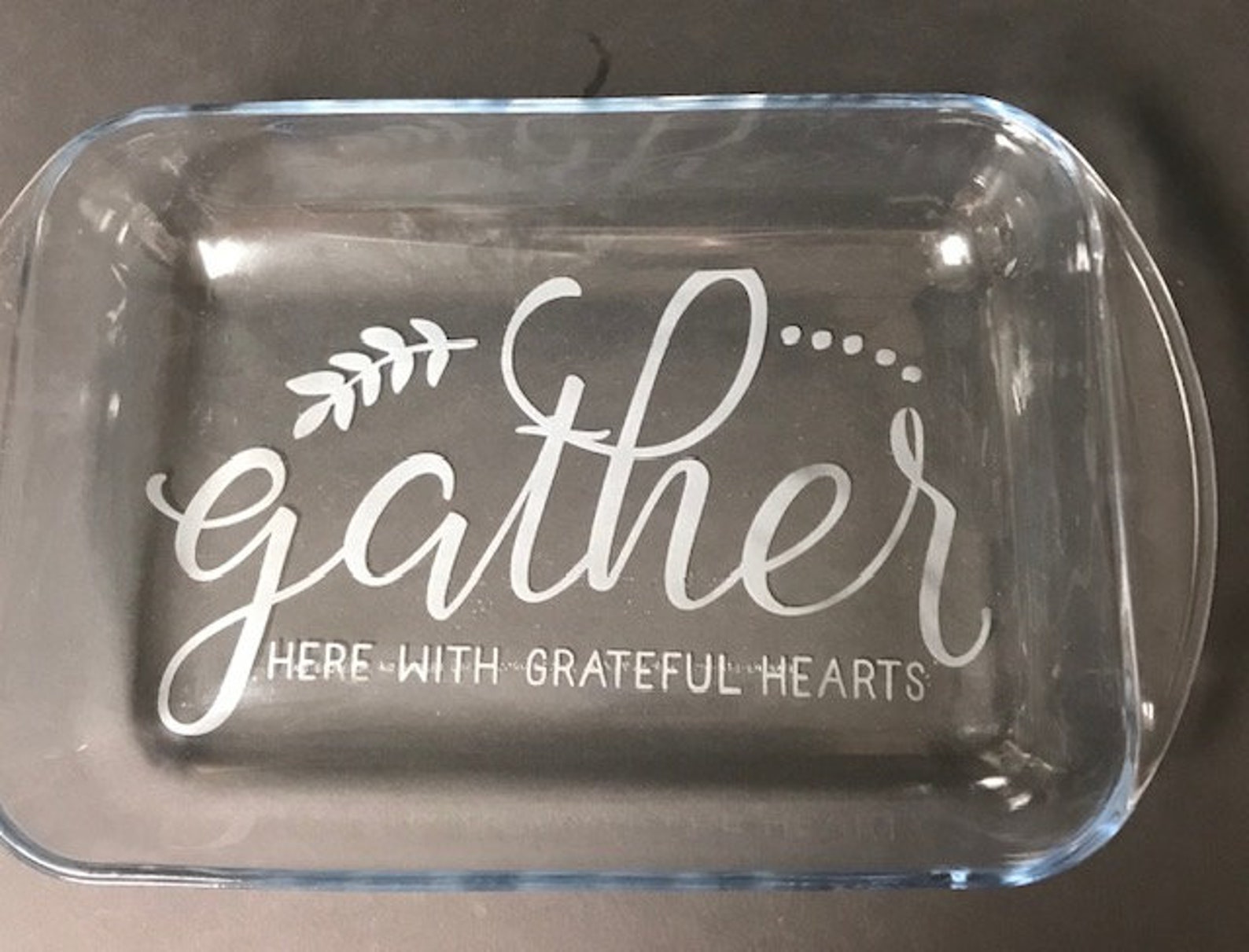 Baking Dish, Custom Etched Baking Dish, 9X13 Baking Dish, Gift for Her ...