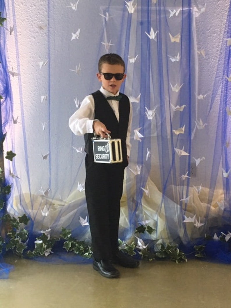 Ring Security- Ring Security Glasses- Ring Bearer- Ring Bearer Decor ...