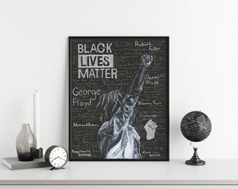 Black Lives Matter-Fine Art Print