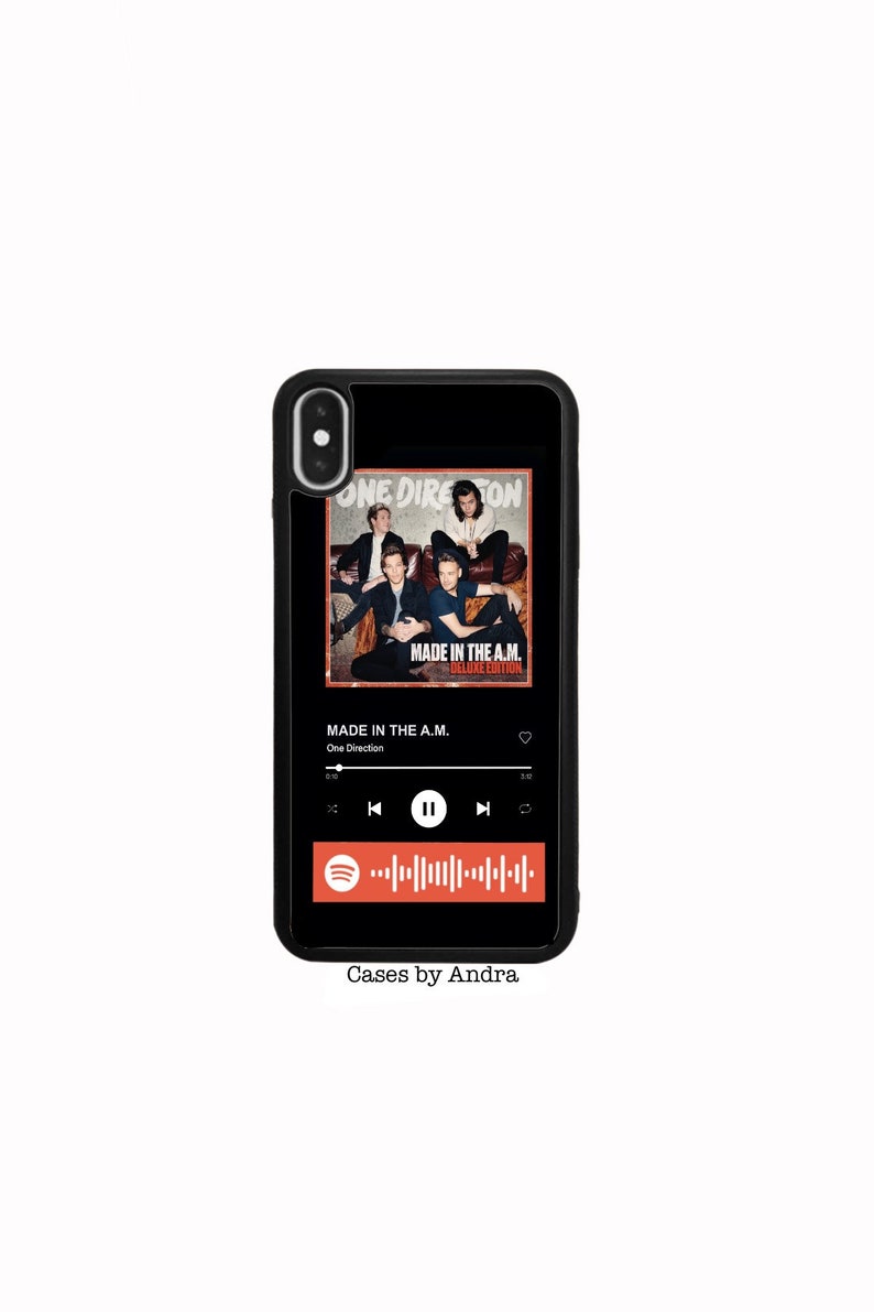 1D Spotify phone case | Etsy