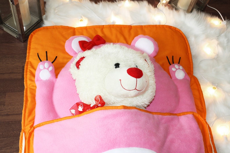 Teddy Bear Sleeping Bag for Kids Etsy