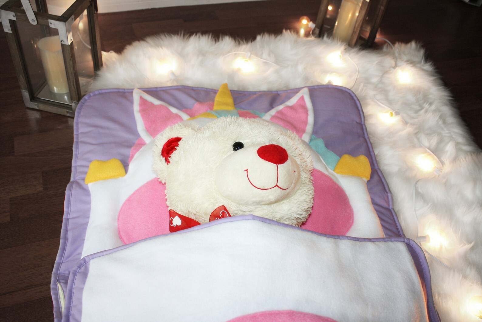 Unicorn Sleeping Bag for Kids Etsy