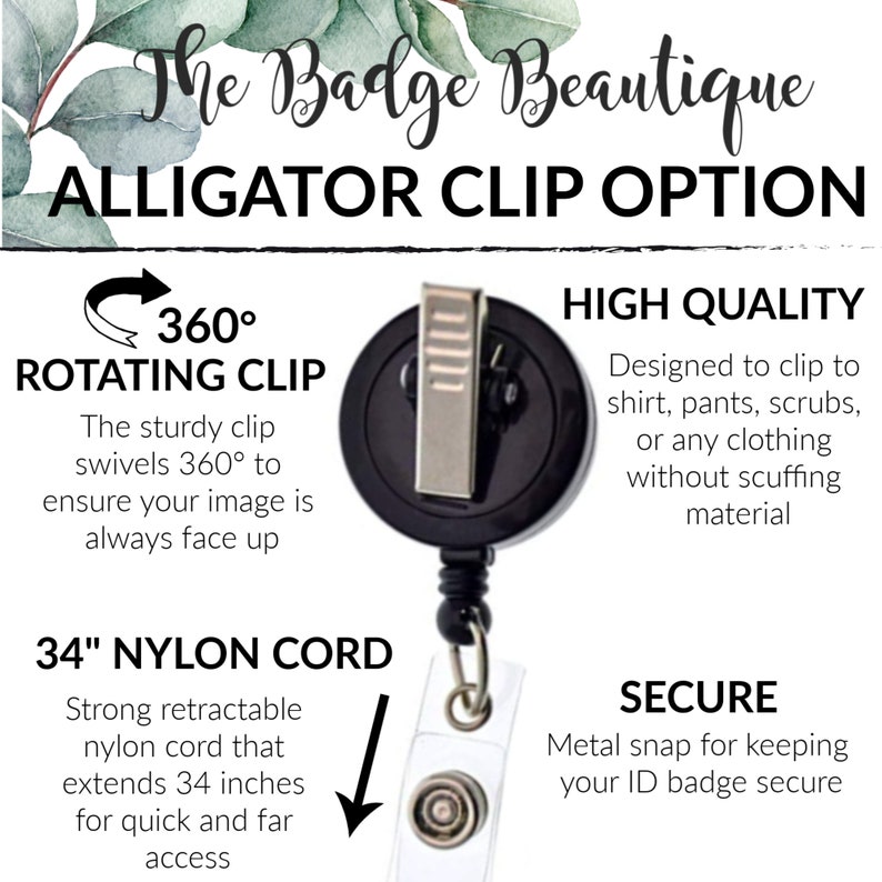 Flamingo Retractable ID Badge Holder ID Badge Clip Gift for RN Nurse Badge Reel Cute Badge Reel Name Tag Holder Name Badge Holder