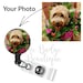 Badge Reel, Custom Photo ID Badge Holder, Add Your Own Photo, Personalized Photo Badge, Nurse Badge Gift, Nurse ID Holder, Badge Clip, RN 