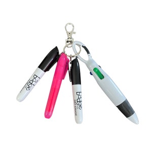 Badge Reel Accessories Mini Sharpie Mini Pen Keychain Mini 