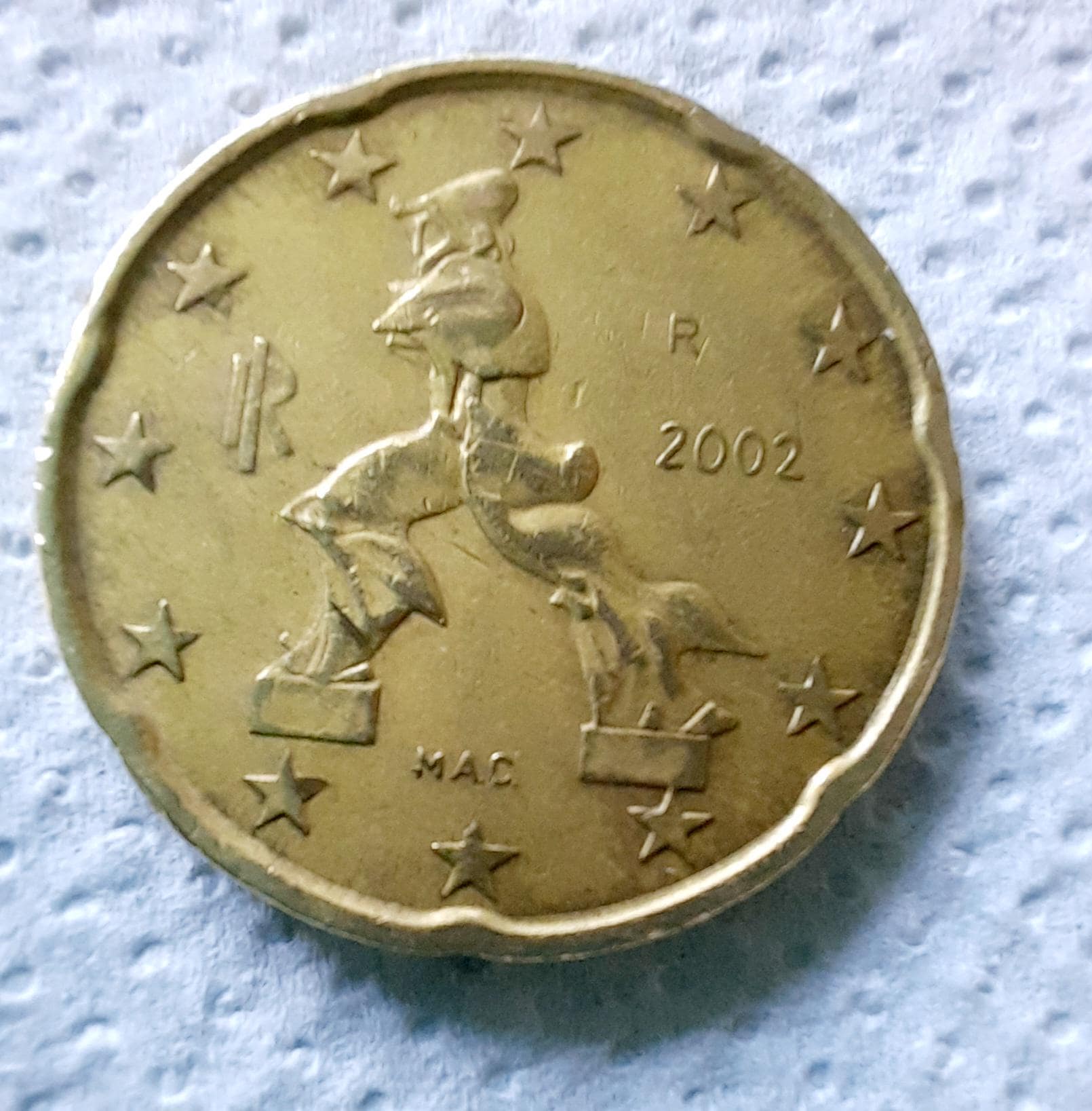 1 euro coin italy 2002 - Etsy 日本