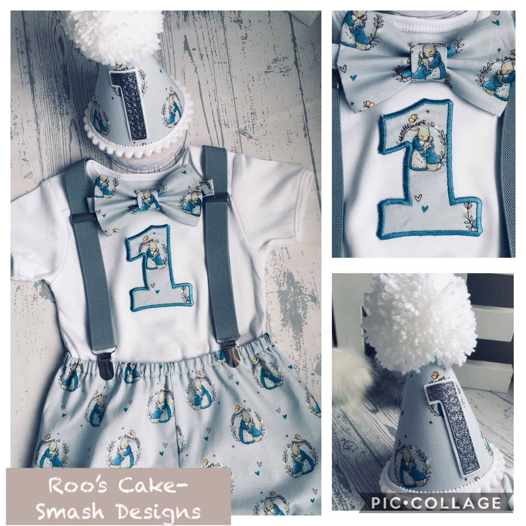 peter rabbit 1st birthday outfit