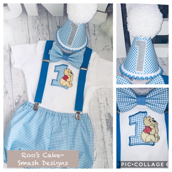 winnie the pooh first birthday outfit