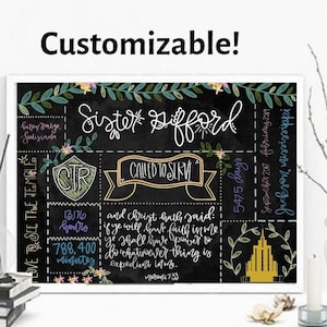 Missionary Platform | Missionary Summary | Mission Plaque