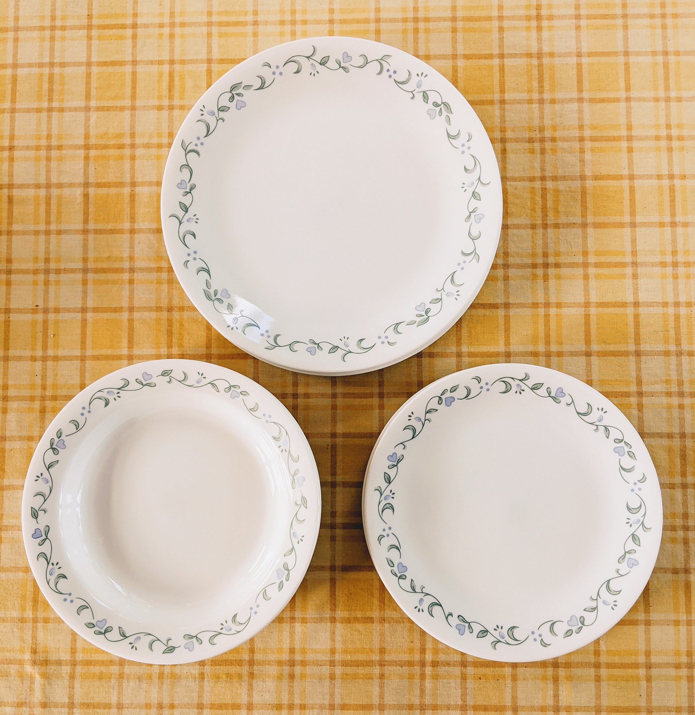 Vintage Corelle Dish Set Service for 6 Corelle Country Cottage Etsy
