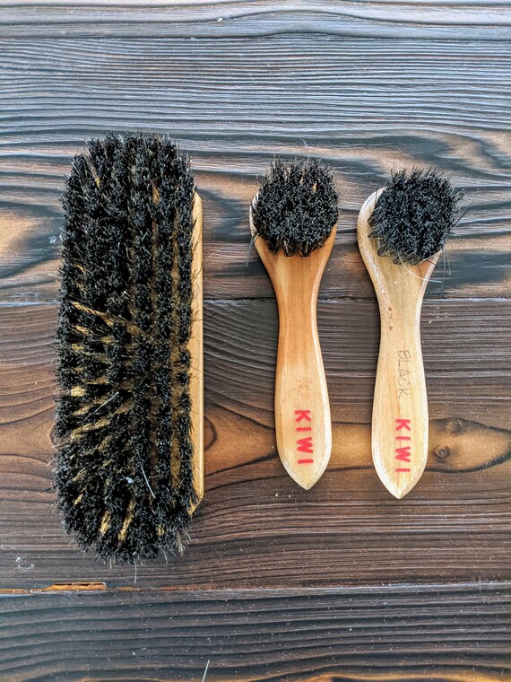 Vintage Kiwi Horse Hair Brushes for Clothes and Shoes… Gem
