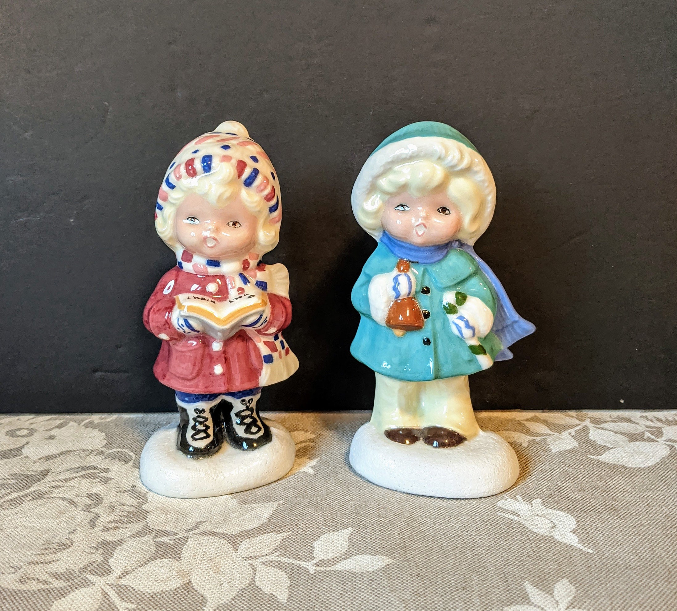 Vintage Ceramic Carolers - rdaa2t1