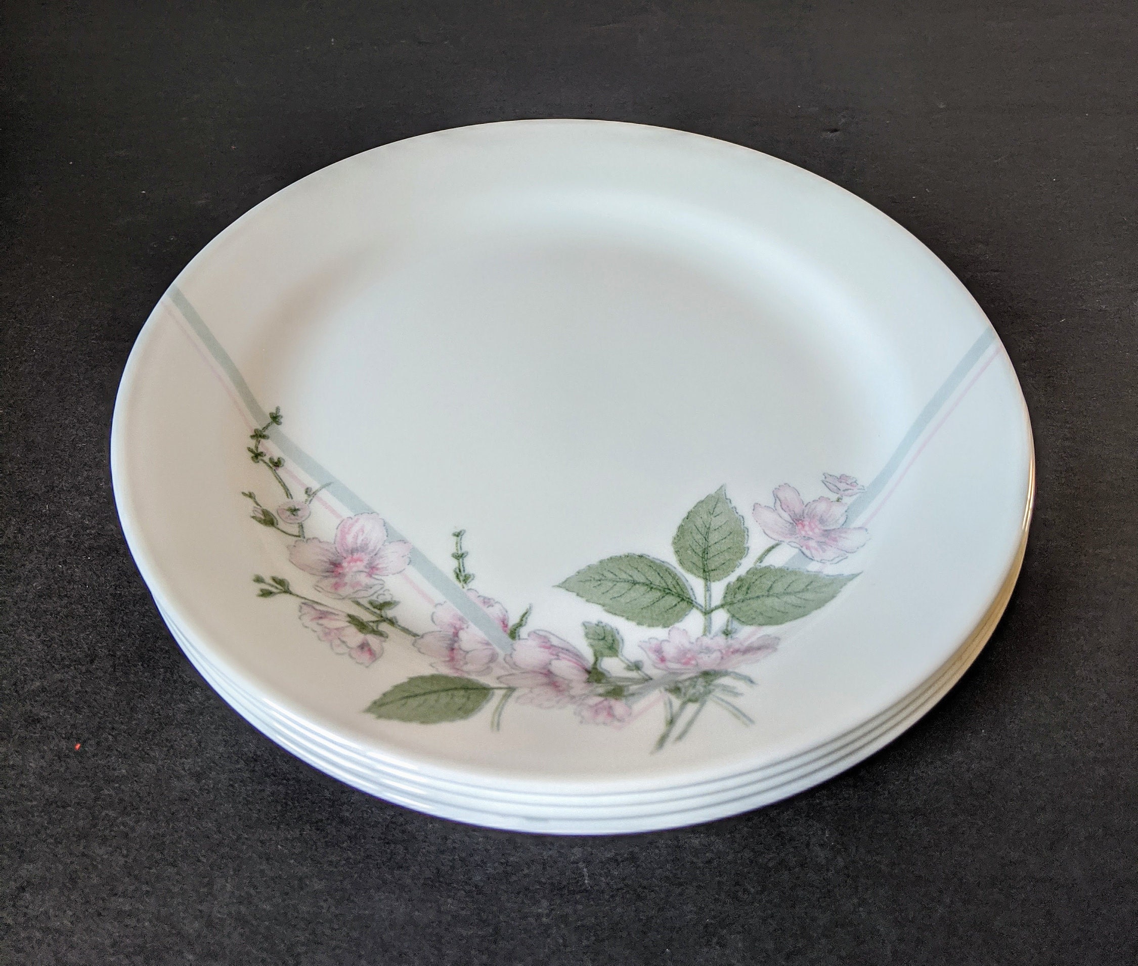 Vintage Corelle Bread and Butter Plates Set of 4 Corelle Etsy