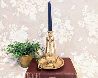 Vintage Brass Swivel Candleholder Brass Wall Sconce Chamber Candlestick Holder Nautical Wall Candle Holder Brass Ship Gimbal Candle Holder