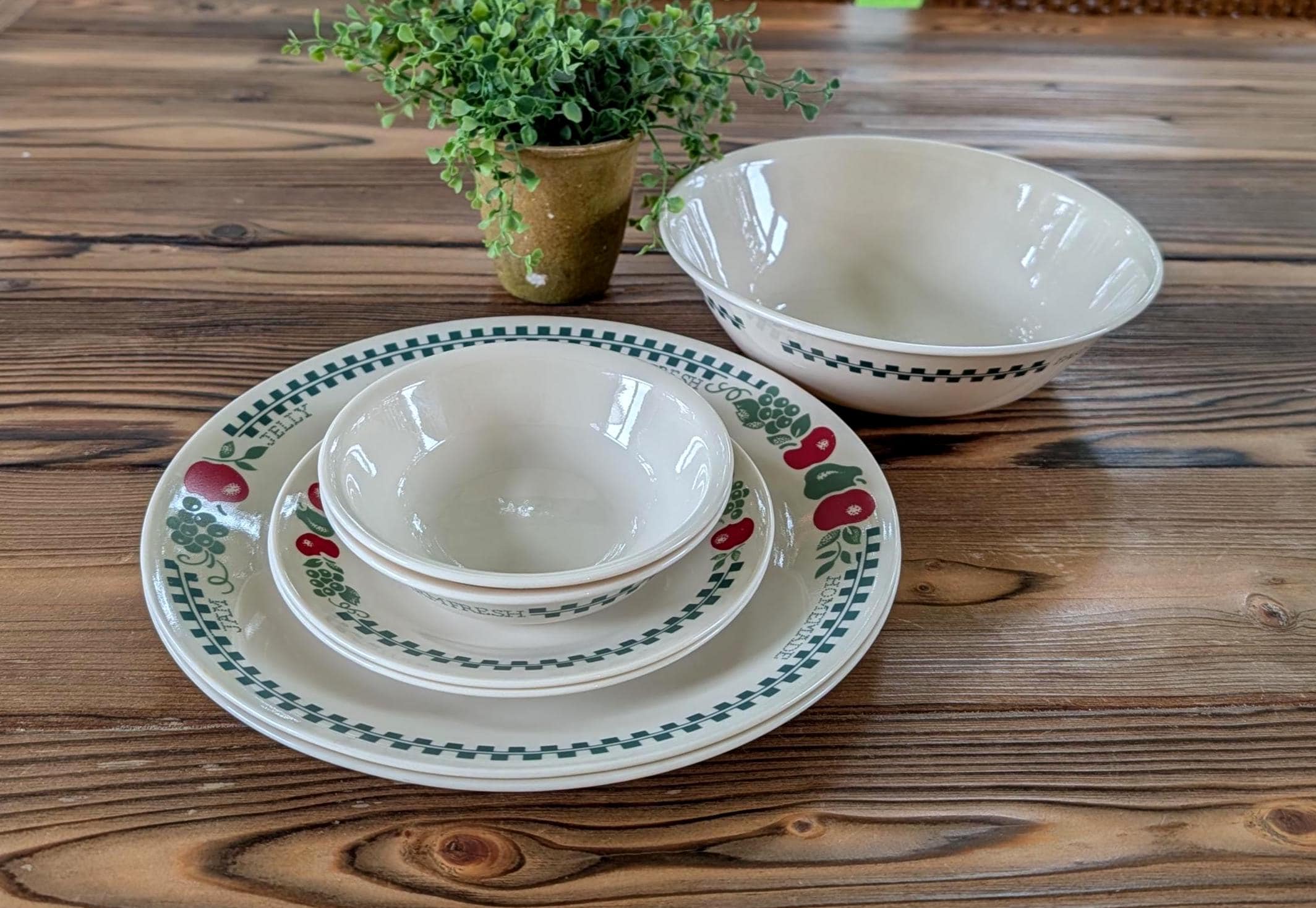 Corelle Fruit Dinnerware Set - Etsy