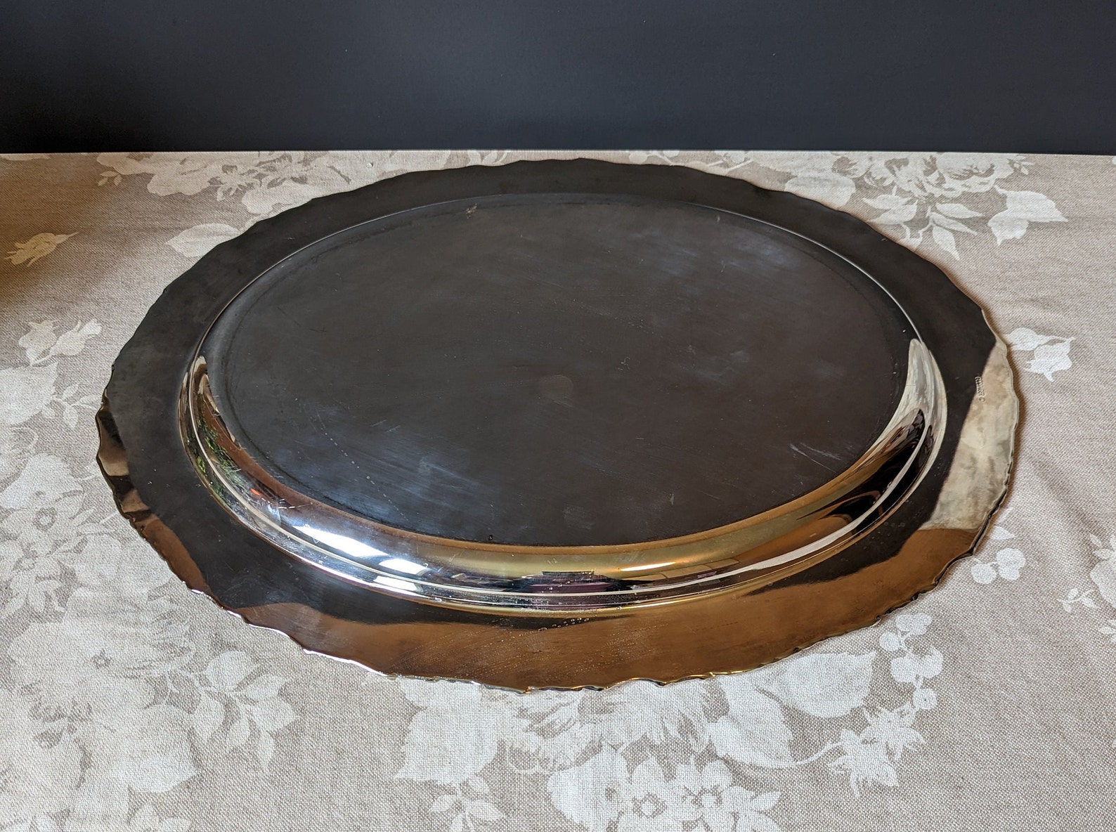 Vintage Godinger Silver Serving Tray Dessert Tray Vintage Etsy