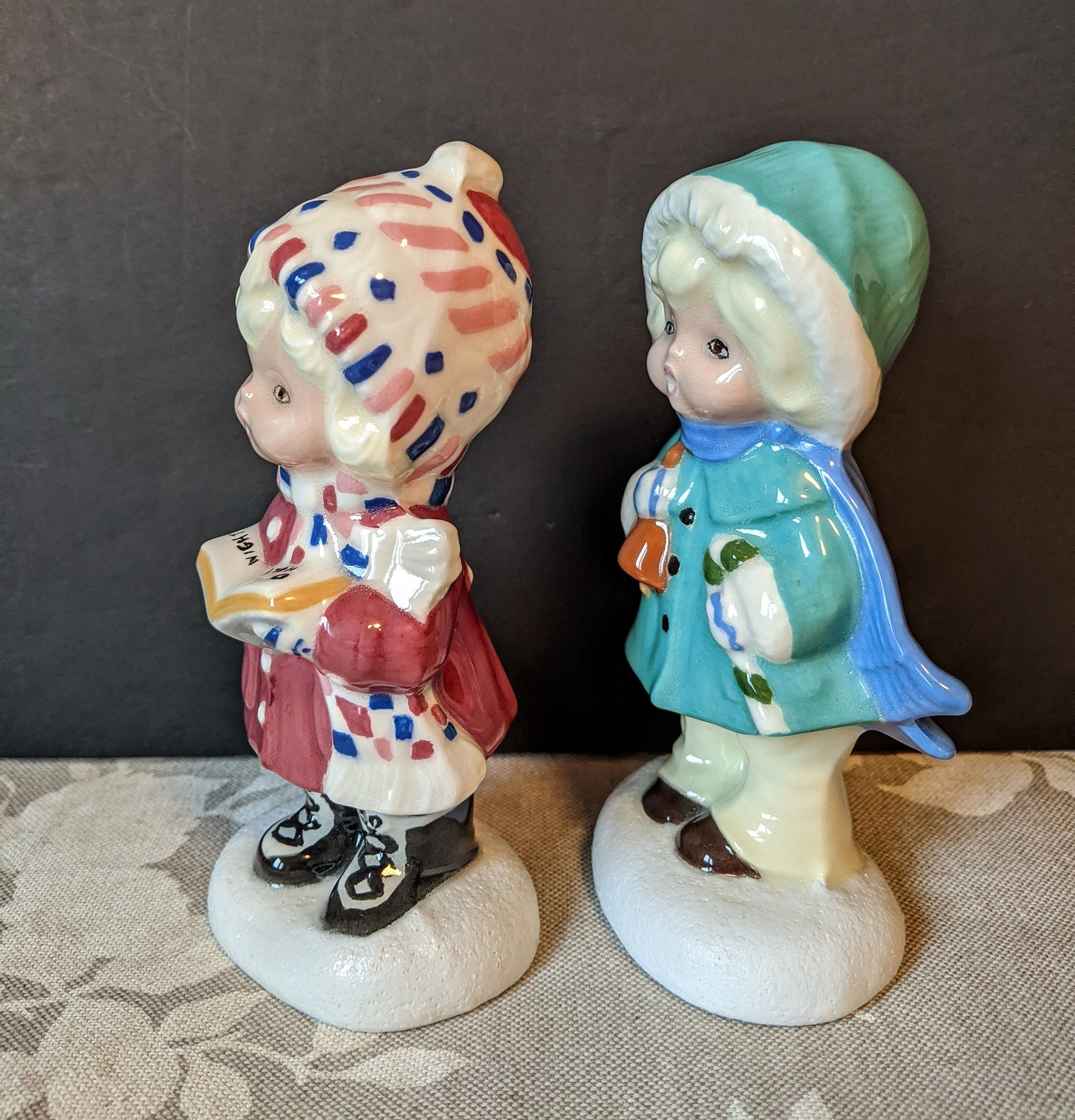 Vintage Ceramic Christmas Carolers 