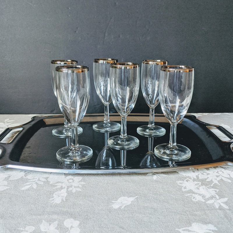 VINTAGE SET 6 STACKABLE GLASSES 375ML A - 5923516 main image 1