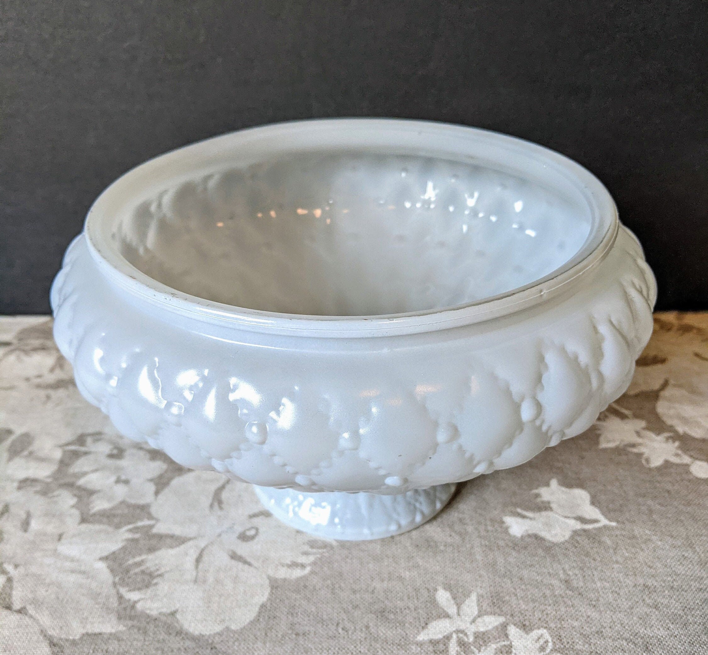 Milk Glass Light Globe Vintage Replacement Lampshade White Etsy