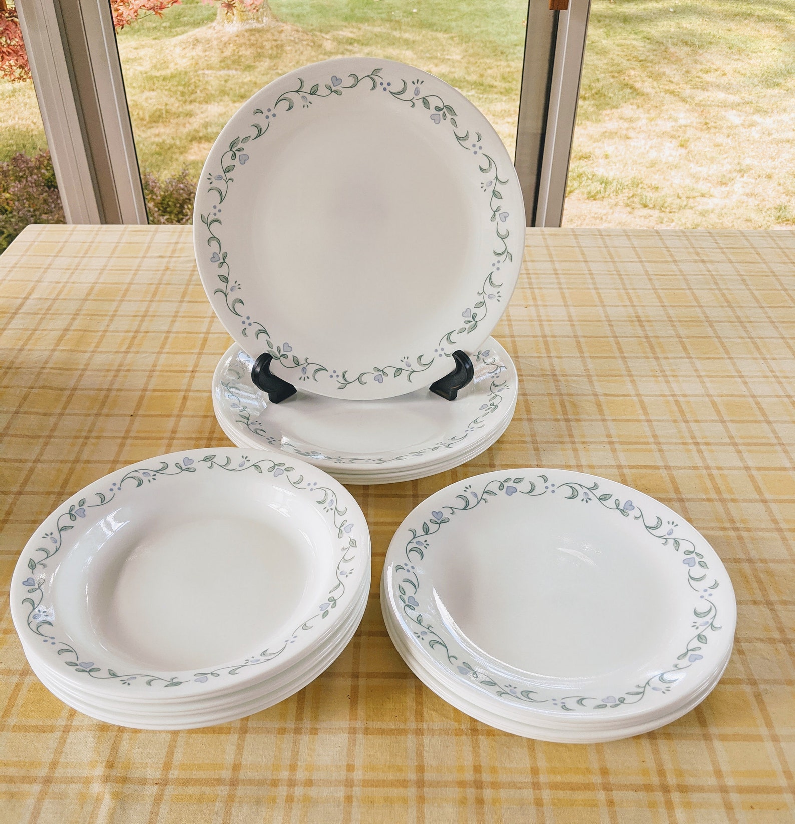 Vintage Corelle Dish Set Service for 6 Corelle Country Cottage Etsy