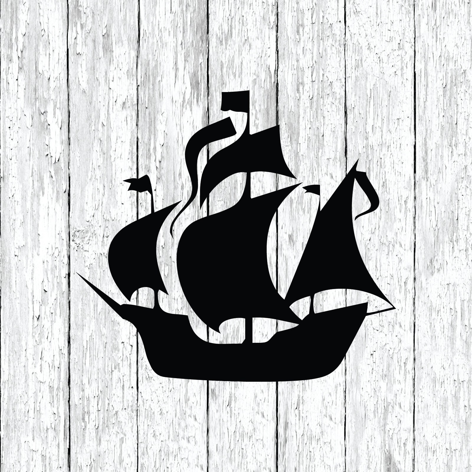 Pirate Ship Sticker / matte / 4X4 / Taleas Merch