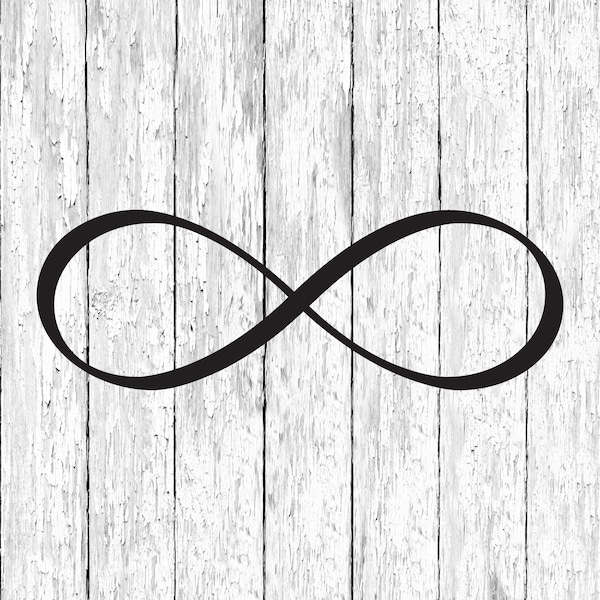 Infinity Decal | Laptop Stickers | MacBook Decal | Car Decal | Vinyl Decal | Decals | Cool Stickers | Infinity Stickers | Water Bottle Decal