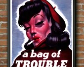 Syphilis Gonorrhea Propaganda Poster - Public Health Warning Poster Print - A5 A4 A3 - Professionally Printed