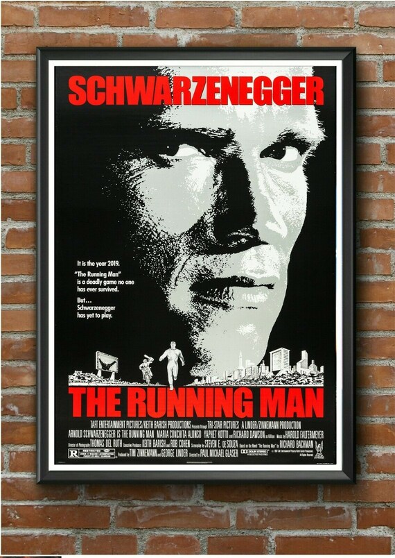 Commando Classic 1980/'s Movie Film Poster Print Picture A3 A4 A5 Schwarzenegger
