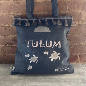 Tulum, Mexico tote bag/Tulum Gift idea/Tulum Turtles/Tulum Mayan Ruins