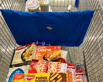 New! Spark bungee cord system grocery cart buggy divider Walmart/Sam’s instacart organizer