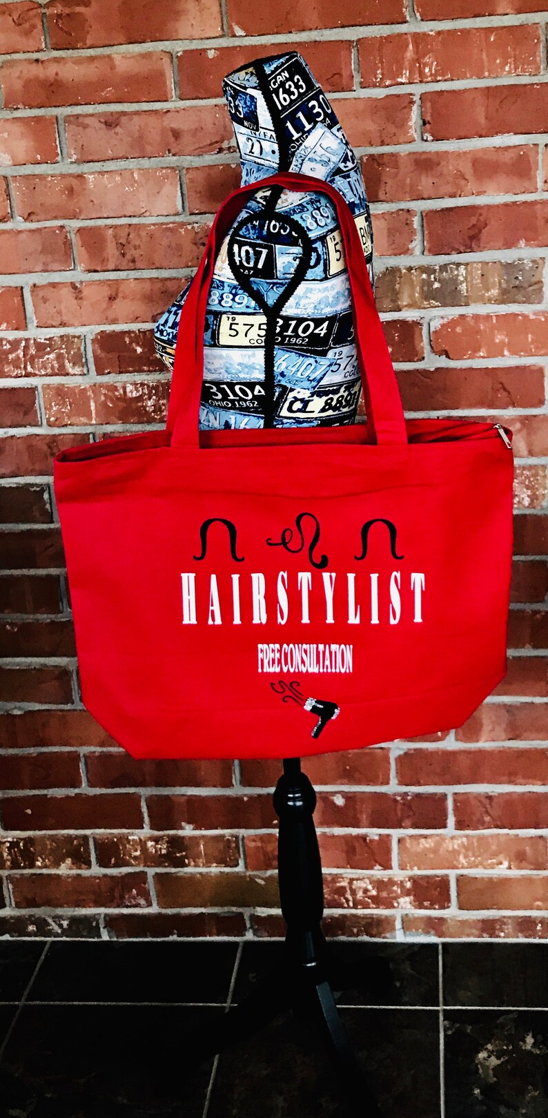 Hairstylist Tote Bag Hair Stylist Gift Bag Hairstylist Etsy