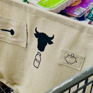 Instacartショッピングカート仕切り/スパークドライバーギフト/