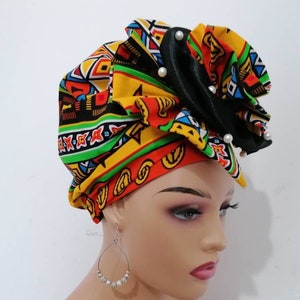 Pretied Turban | Satin lined Hair Tie | Gift For Your Loved Ones