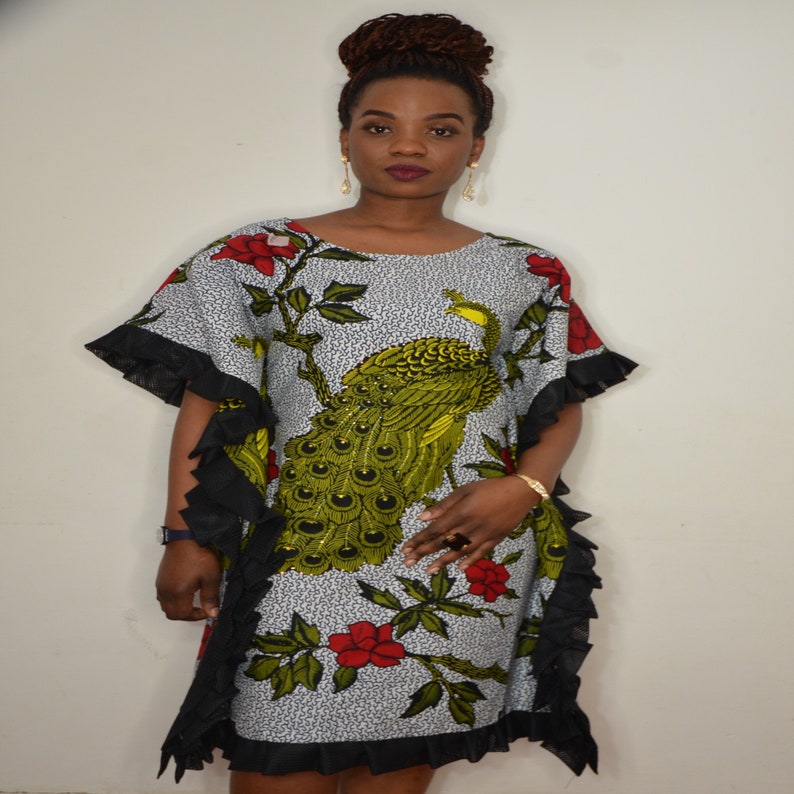 ankara caftan gown