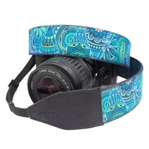 Camera strap/camera band 100% recycled fabric / vegan / handmade (MB09)