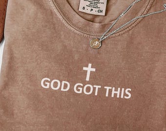God Got This PNG, Minimalist Christian Faith Design, Bible Verse Sublimation