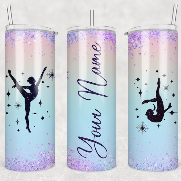 Gymnastics Tumbler Etsy