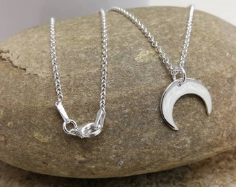 Kette Silber Mond