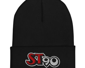 ST90 Embroidered Cuffed Beanie