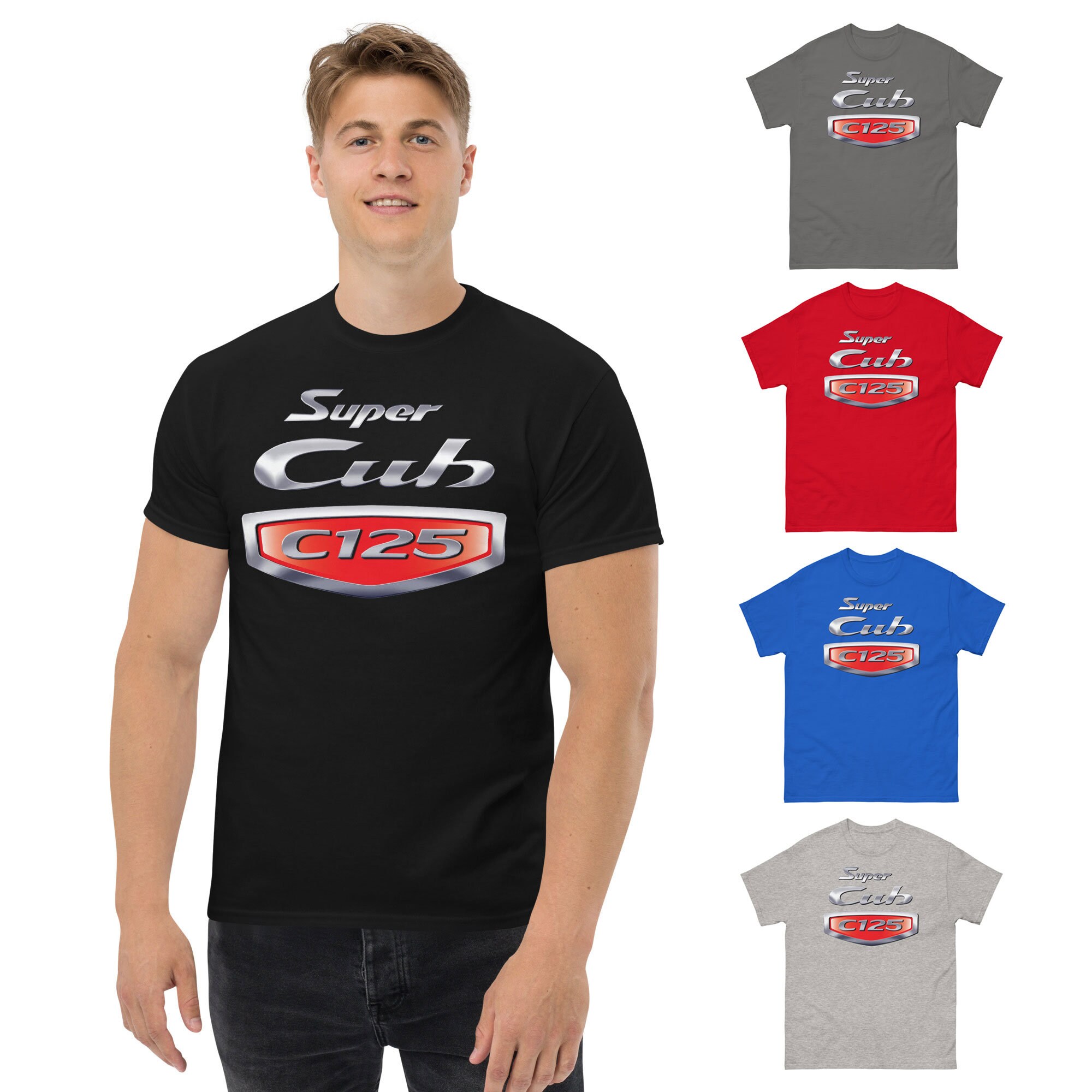 Super Cub C125 Mini Moto Short-sleeve Unisex T-shirt - Etsy